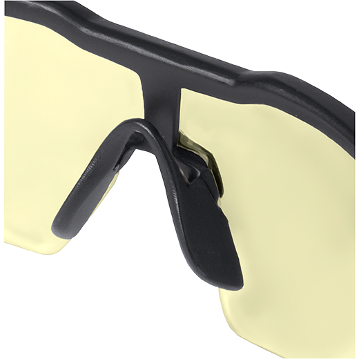 48-73-2100, 48-73-2101 - Safety Glasses - Yellow Anti-Scratch Lenses