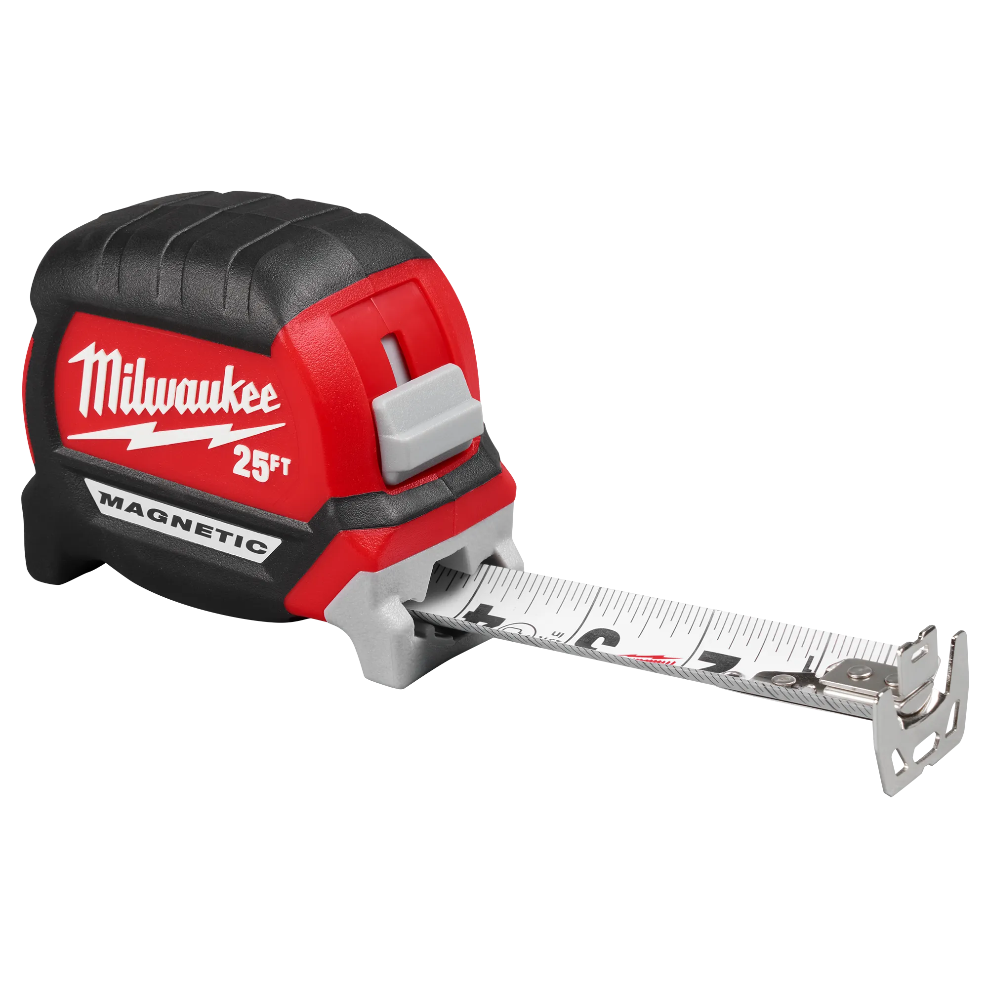 Image of the Milwaukee 25ft Electrician's Compact Wide Blade Magnetic Tape Measure