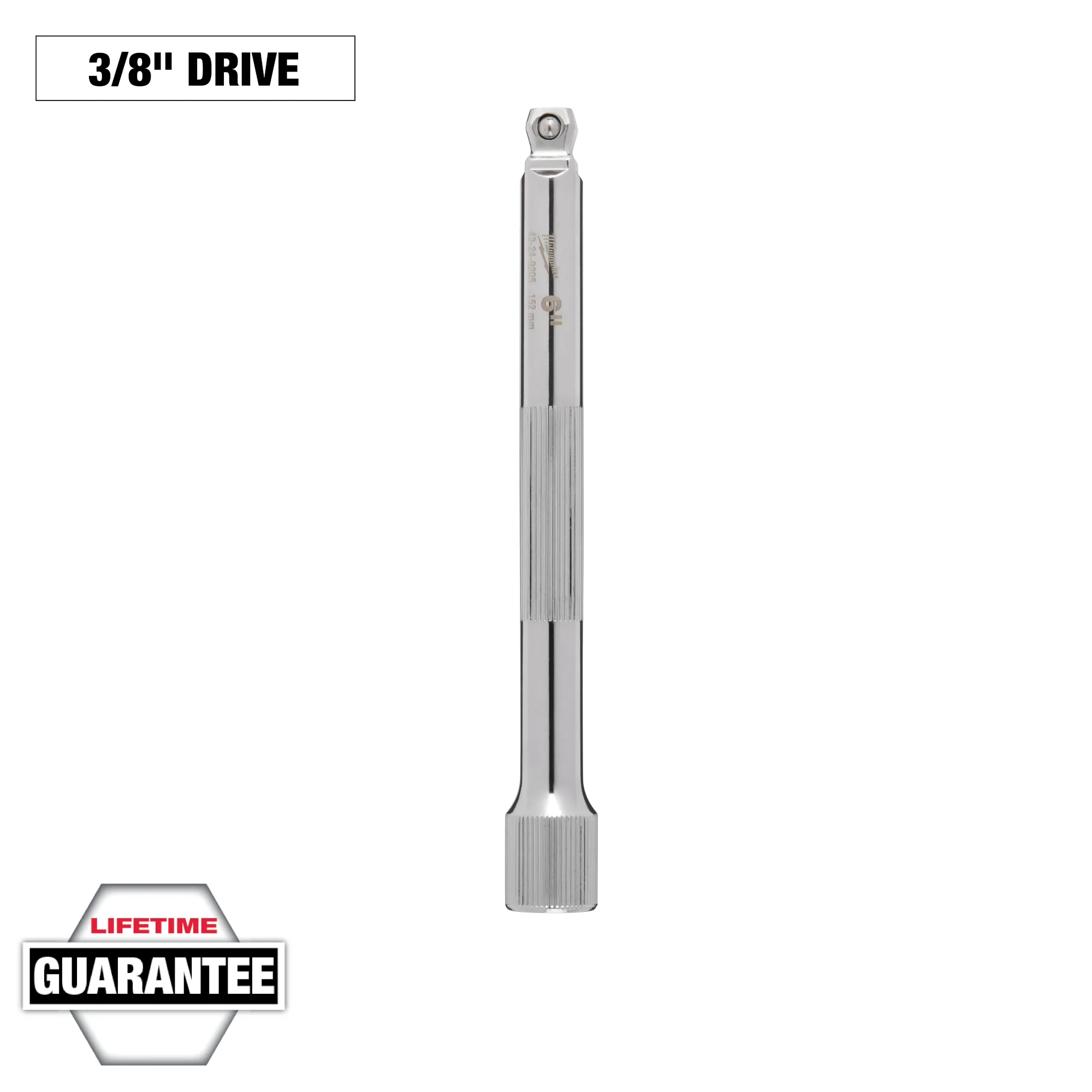 Image of the Milwaukee 3/8" Drive 6" Wobble Extension