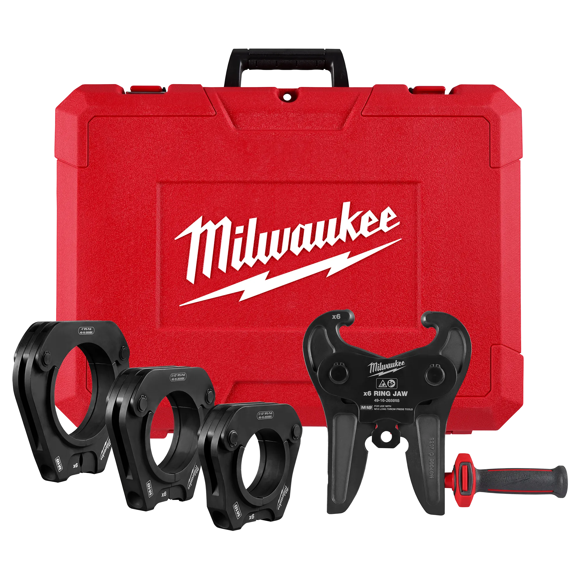 Image of the Milwaukee 2-1/2" - 4" IPS-P Pivoting Press Ring Kit