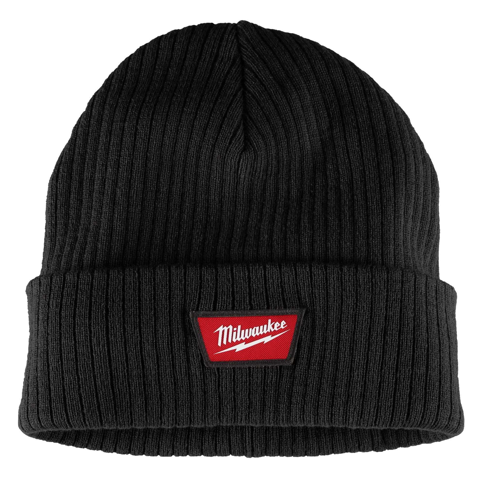 Image of the Milwaukee Rib-Knit Cuffed Beanie in black