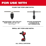 Drill bit for use with all drill/drivers