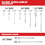 Ratchet and Breaker Bars Guide highlighting other available sizes