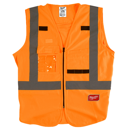 48-73-5072 - High Visibility Orange Safety Vest - L/XL (CSA)