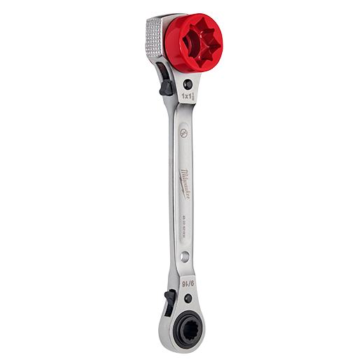 48-22-9216M - Lineman's 5IN1 Ratcheting Wrench w/ Milled Strike Face