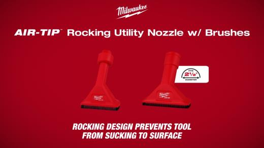 Milwaukee AIR-TIP Rocking Utility Nozzle with Brushes