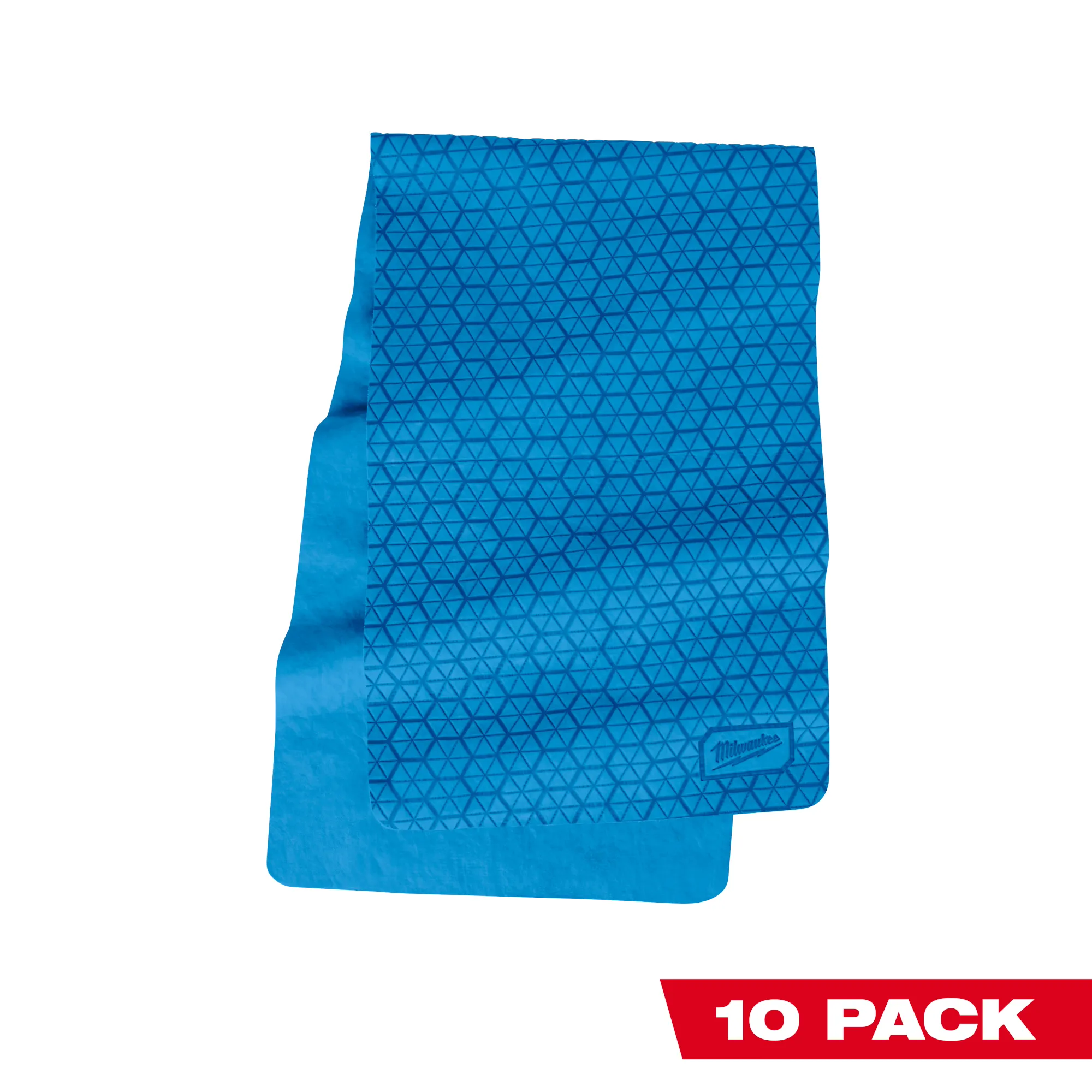 Image of the Milwaukee Cooling PVA Towel with the text "10 PACK"