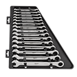 48-22-9516 - 15 pc. Metric Ratcheting Combination Wrench Set