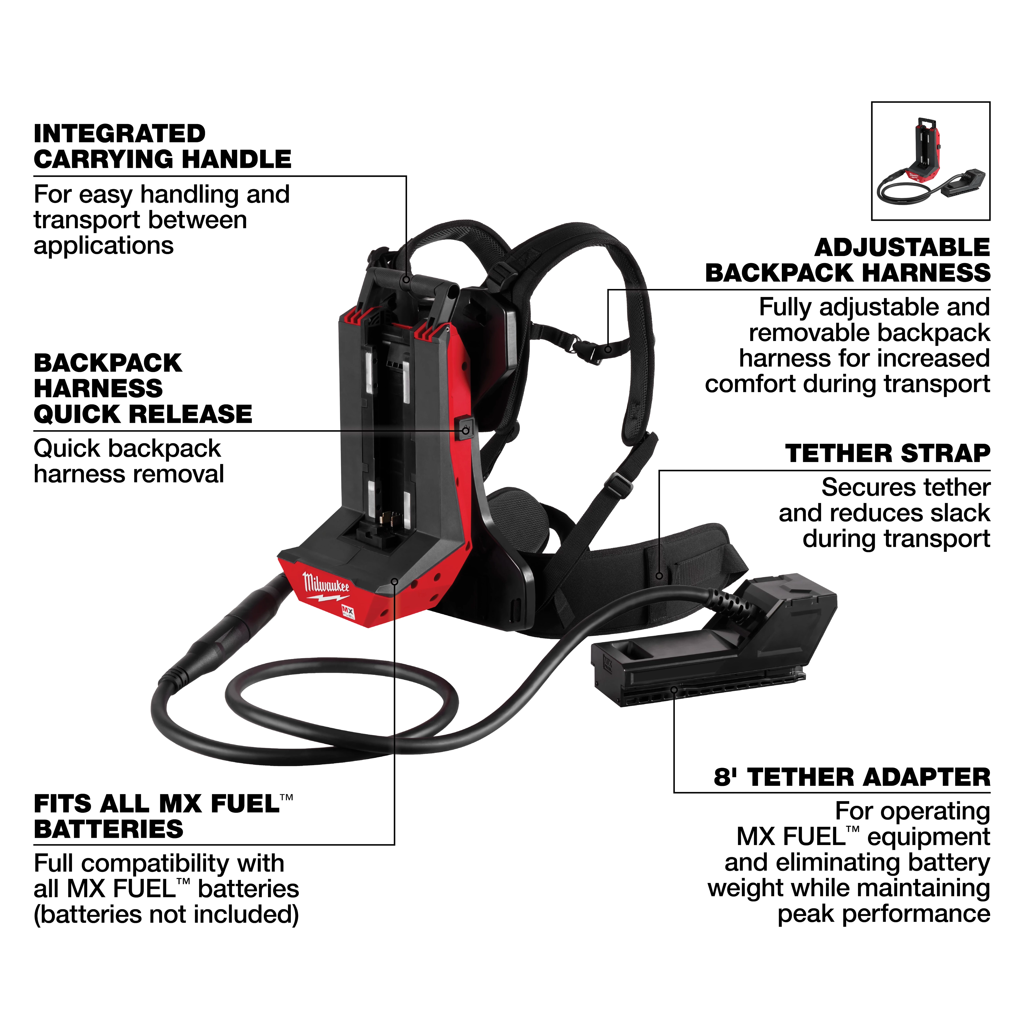 MX FUEL™ Portable Battery Extension