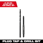 8-32 Straight Flute Plug Tap & #29 Drill Bit