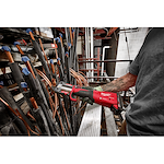 Image of the Milwaukee RLS ACR Press Jaws being used by a worker on a jobsite