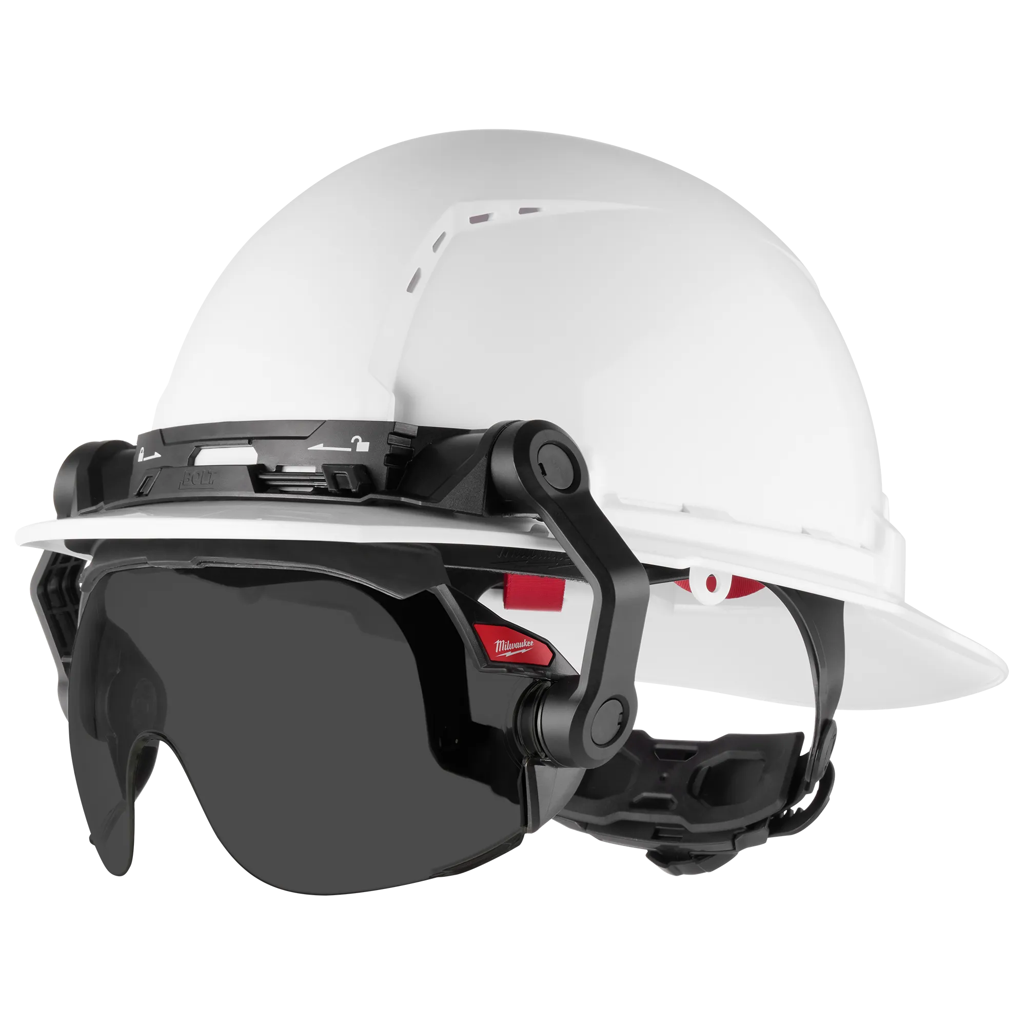 Image of the Milwaukee BOLT Tinted Dual Coat Lens Gasketed Eye Visor