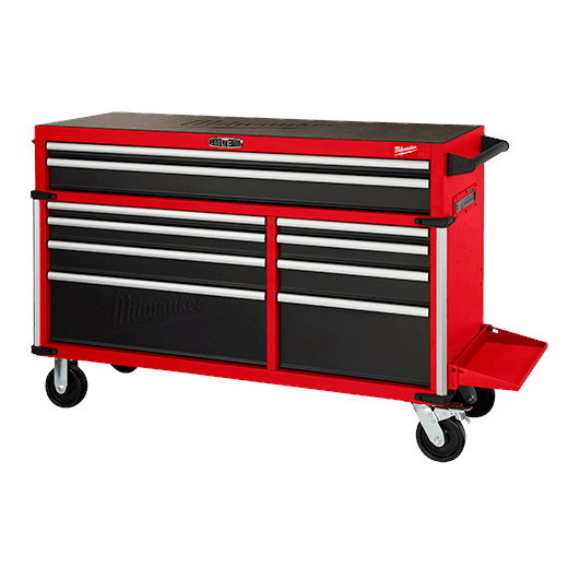 48-22-8558 - 56 inch High Capacity Steel Storage 10 Drawer Cabinet