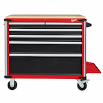 48-22-8539 - 40â€ Steel Storage with Wood Top