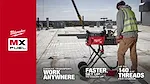 Milwaukee® MX FUEL™ Pipe Threading Machine