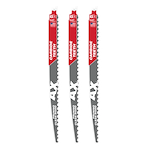 48-00-5333, 48-00-5233 - 12" 3 TPI The AX™ with Carbide Teeth for Pruning & Clean Wood SAWZALL® Blade 3PK