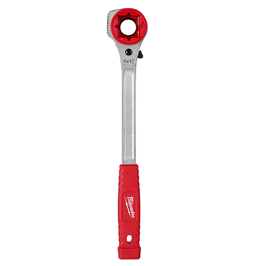 48-22-9213M - Lineman's High-Leverage Ratcheting Wrench w/ Milled Strike Face