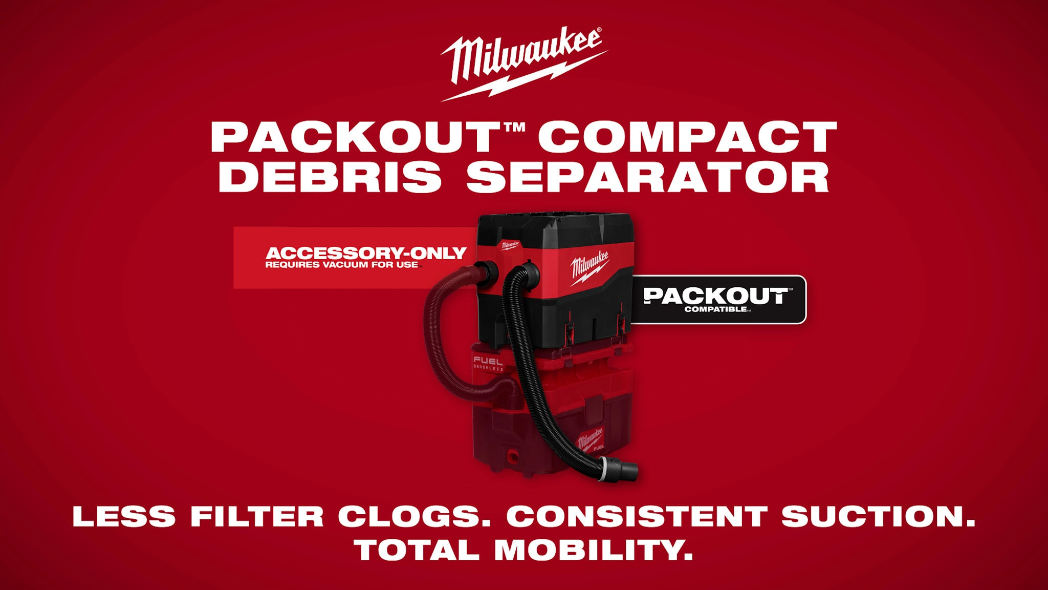 Milwaukee® PACKOUT™ Compact Debris Separator Video