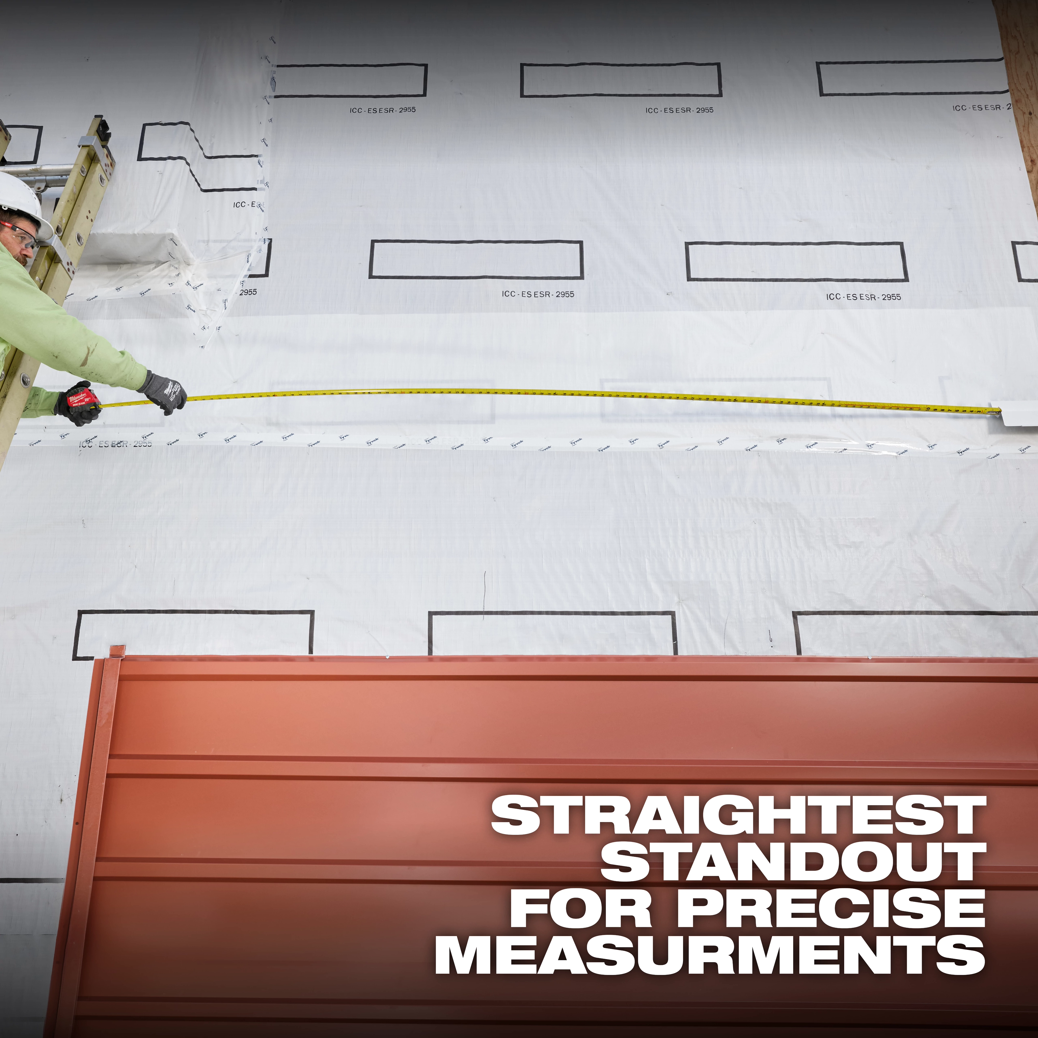 25ft Wide Blade Magnetic Tape Measure