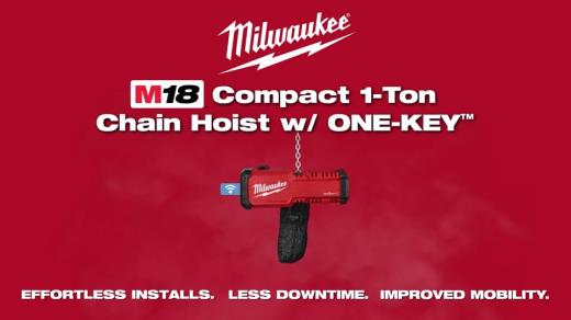 M18 Compact 1-Ton Chain Hoist w ONE-KEY