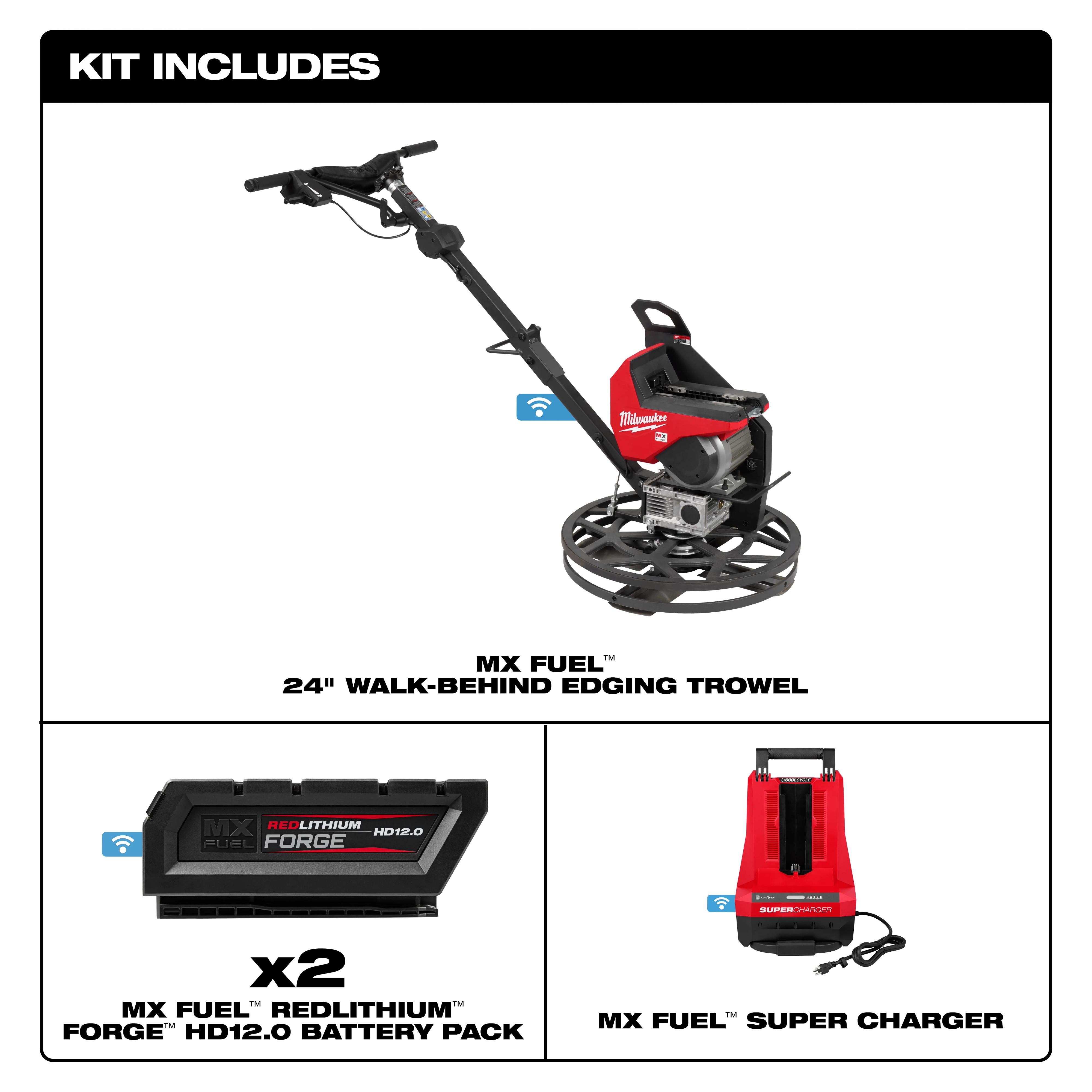 MX FUEL™ 24" Walk-Behind Edging Trowel