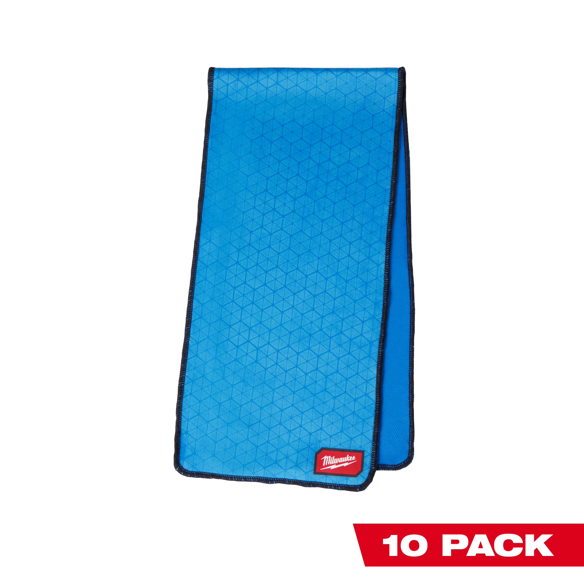 Image of the Milwaukee Cooling Towel with the text "10 PACK"