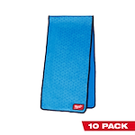 Image of the Milwaukee Cooling Towel with the text "10 PACK"