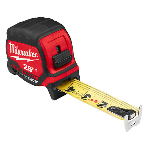 48-22-0225M - 25' Wide Blade Compact Magnetic Tape Measure