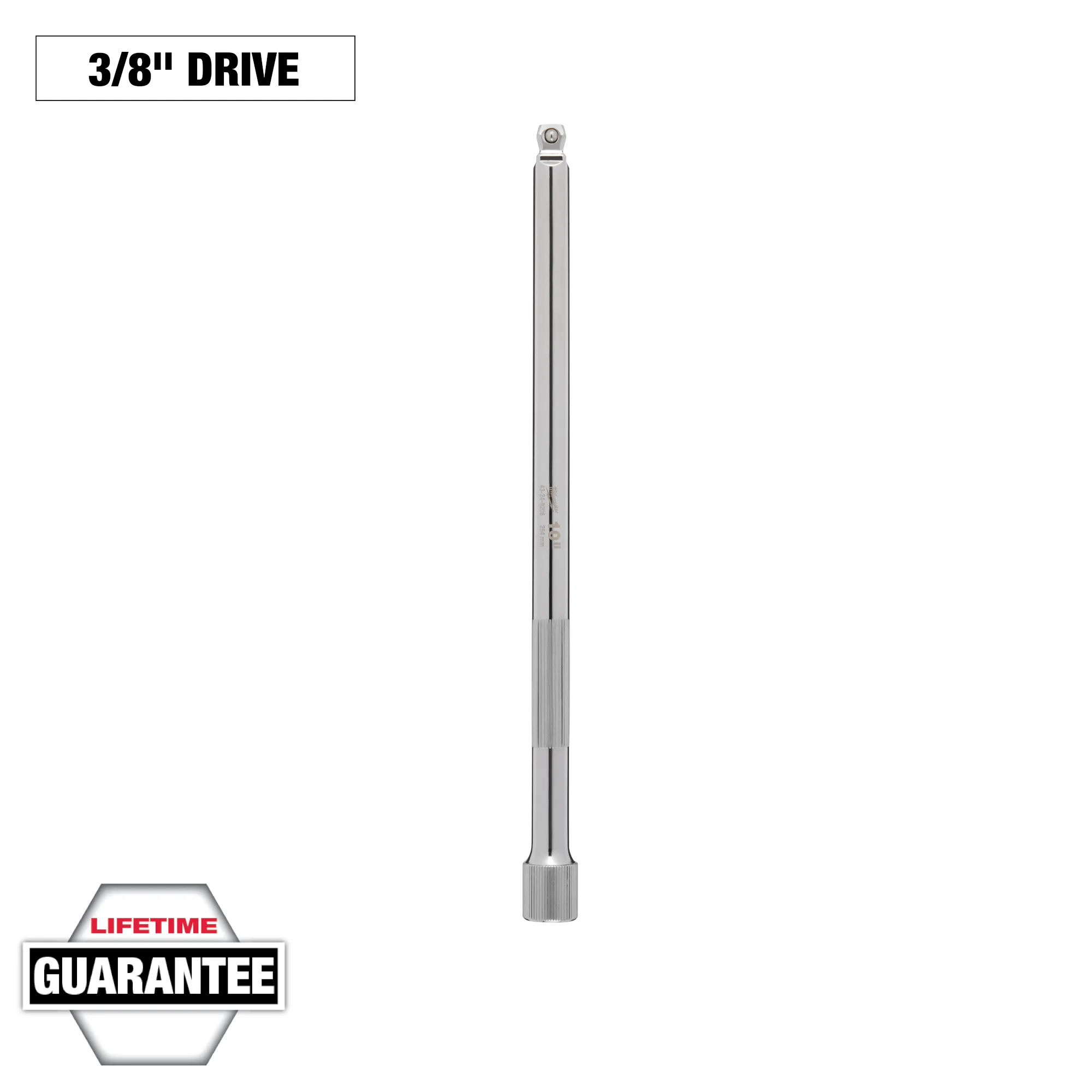 Image of the Milwaukee 3/8" Drive 10" Wobble Extension