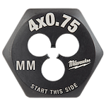 M4-0.75 mm 1-Inch Hex Die