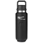 Image of the Milwaukee PACKOUT 36oz Insulated Bottle with Chug Lid in black