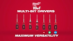 48-22-2101_48-22-2301 10 in 1 Multi-Bit Drivers