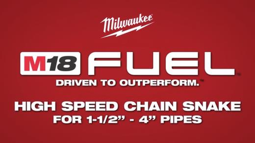 2819-22 M18 FUEL High Speed Chain Snake