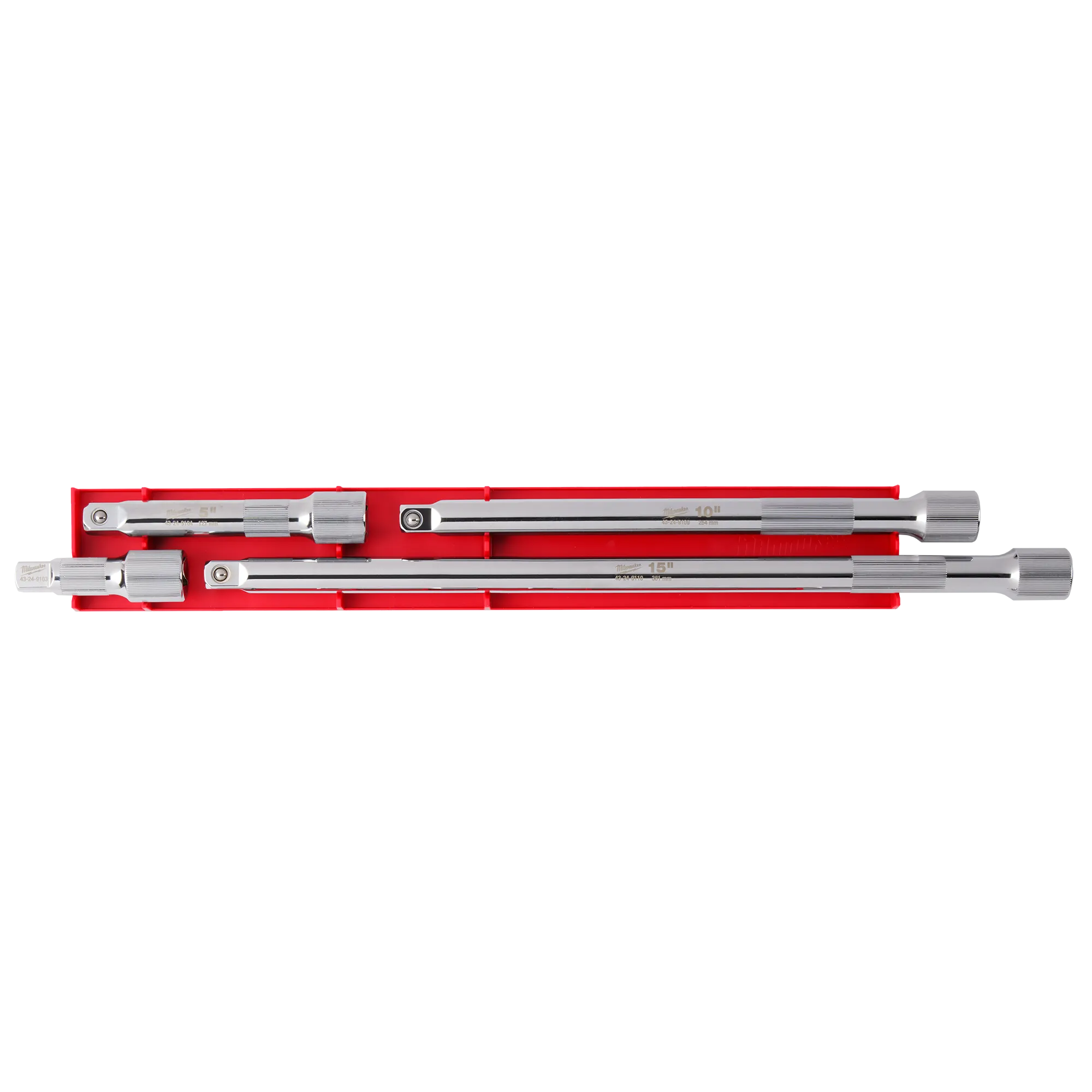 Image of the Milwaukee 4pc 1/2” Drive Extension Set