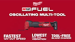 Milwaukee M12 FUEL Oscillating Multi-Tool