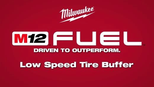 2409 M12 FUEL Low Speed Tire Buffer