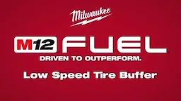 2409 M12 FUEL Low Speed Tire Buffer