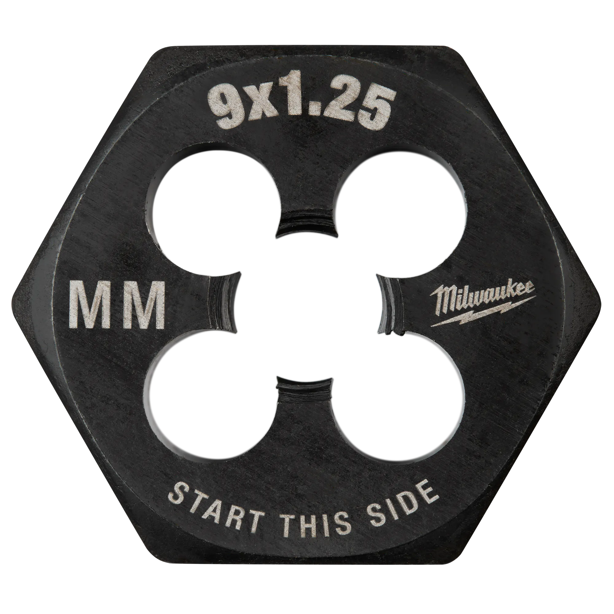 M9-1.25 mm 1-Inch Hex Threading Die