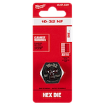 10-32 NF 1-Inch Hex Die in its packaging