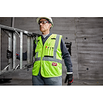 48-73-5022 - High Visibility Yellow Safety Vest - L/XL