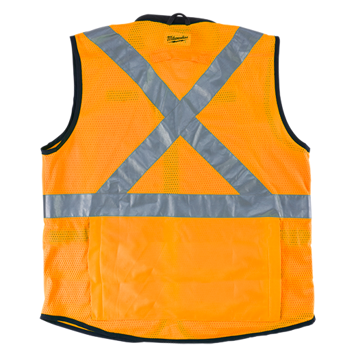 48-73-5092 - High Visibility Orange Performance Safety Vest - L/XL (CSA)