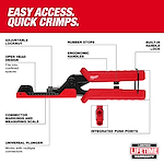 Easy access quick crimps