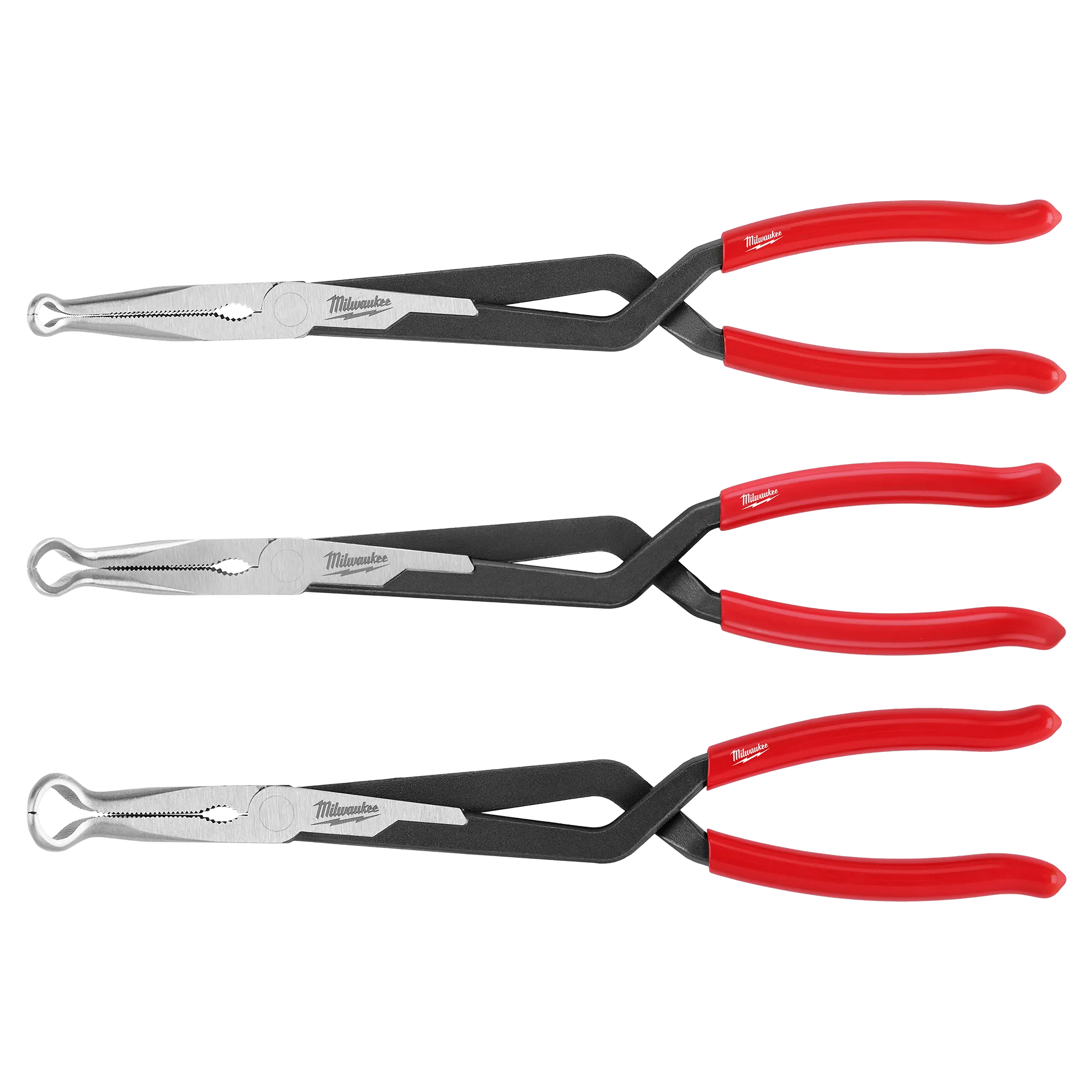 3-Piece 13" hose grip pliers set