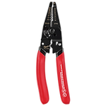 Back view of the 10-28 AWG Multi-Purpose Dipped Grip Wire Stripper & Cutter with Reinforced Head