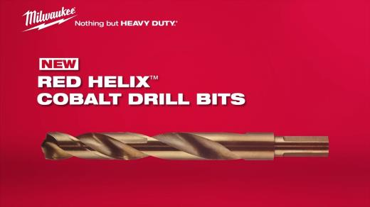 Red Helix Cobalt Drill Bits