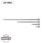 Image of the Milwaukee 4pc 3/8” Drive Extension Set