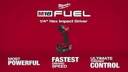 Milwaukee M18 Fuel Hex Impact Driver