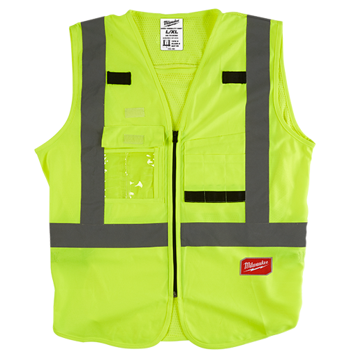 48-73-5062 - High Visibility Yellow Safety Vest - L/XL (CSA)