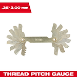 0.35-3.00 mm Metric Thread Pitch Gauge