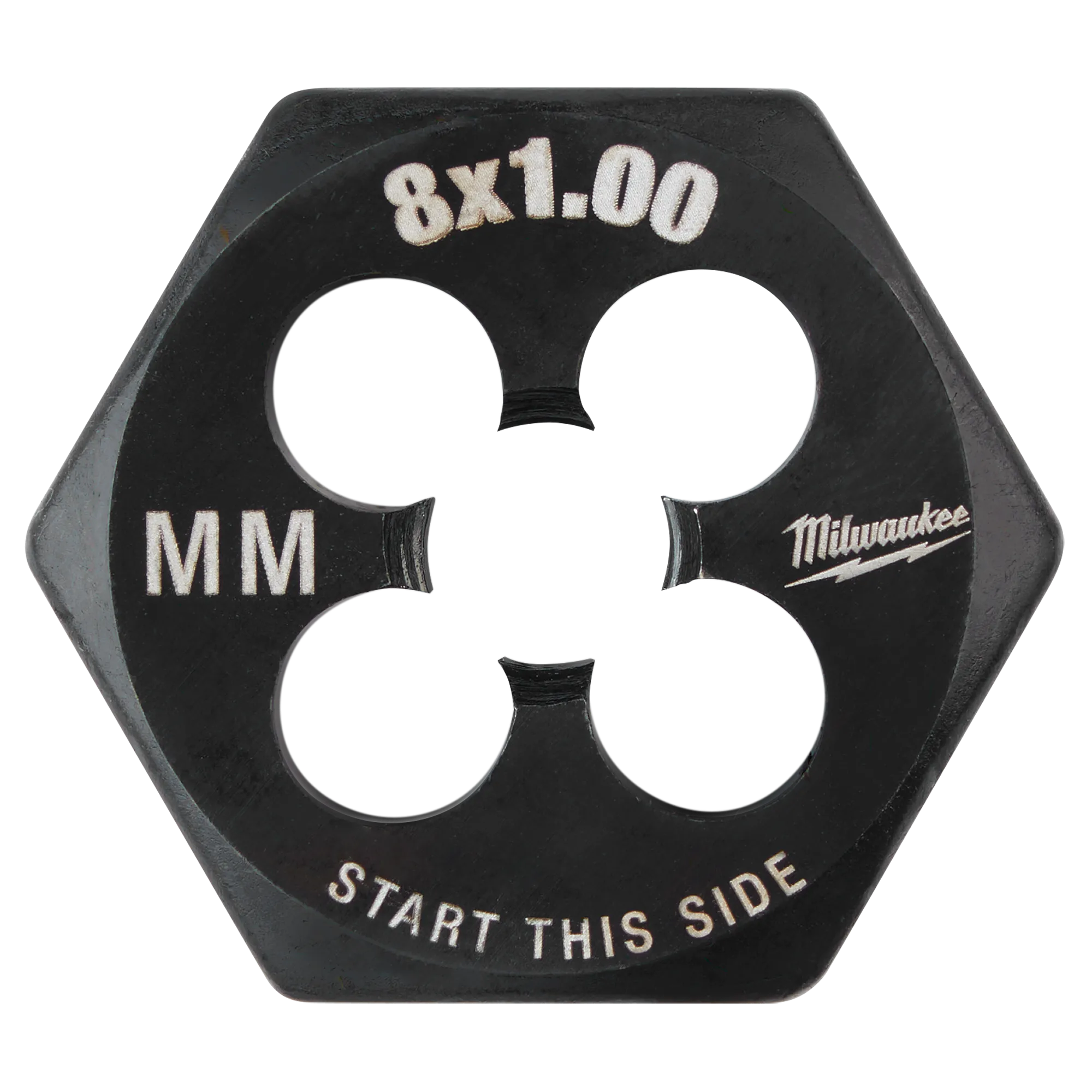 M8-1.00 mm 1-Inch Hex Threading Die